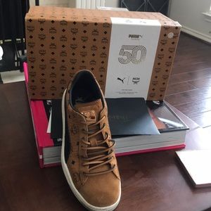 Limited Edition Puma MCM Suede sneakers